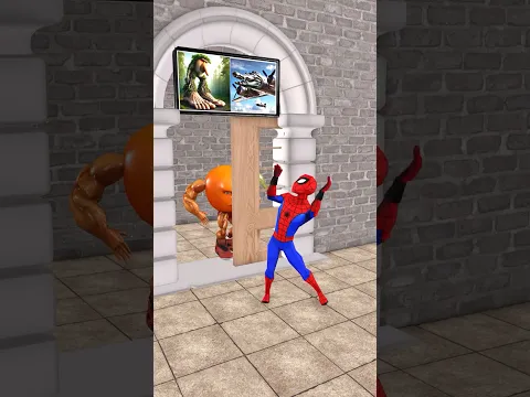 Singing Challenge: Spider-Man Sings to Lock Udin Din Dun Inside! Help Spider-man? #funny #animation
