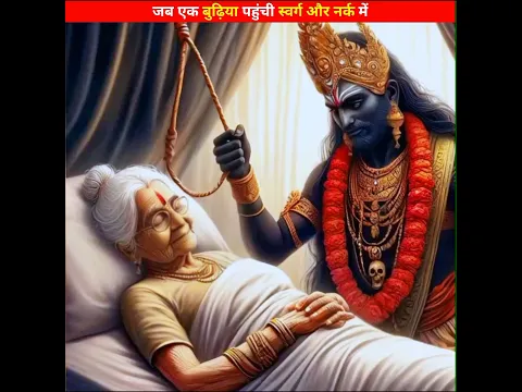 जब एक बुढ़िया पहुंची स्वर्ग और नर्क में।