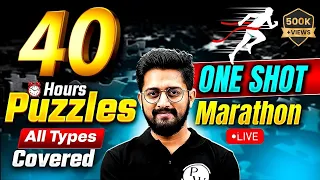 Bank Exams 2025-26 | Puzzle Reasoning One Shot | All Type Puzzles | Reasoning by Sachin Sir
