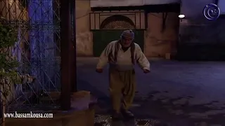 باب الحارة - سهرة ابو النار والادعشري على المشاوي والخمر