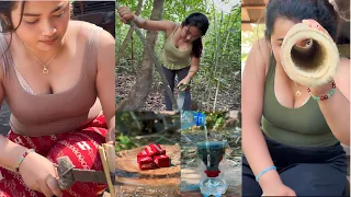 19 Video is a video processing and survival in the forest from Barbara
