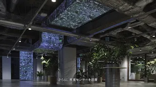 Ambient Digital Signage “Duct Mimicry”(EN)　(デジタルサイネージアワード優秀賞獲得作品)　(iF Design賞受賞）（日本空間デザイン賞 審査員特別賞受賞）