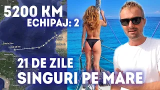 AM PLECAT SPRE CARAIBE! Traversăm ATLANTICUL singuri pe barcă. Urmăriți-ne poziția LIVE.