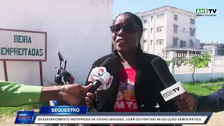 NOTICIAS I Desaparecimento misterioso de Vitano Singano, líder do Partido Revolução Democrática