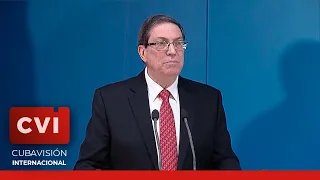 Declaraciones del ministro de Relaciones Exteriores Bruno Rodríguez Parrilla