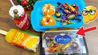 لانش بوكس الاجازة 🤓 بنتي فرحت بالإندومي😘 عملته على شكل الكيس🤩🍝