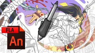 MK Scorpion FanArt Timelapse