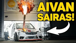 AIVAN SAIRAS ÄÄNI!! Turbo Diesel Mercedes laulaa dynossa!