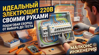 С этим справится даже новичок. Как спроектировать / собрать  свой электрощит для квартиры или дома.