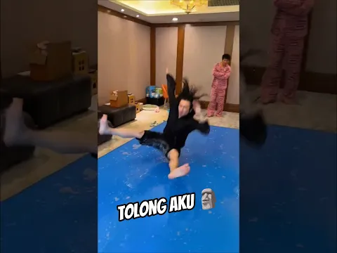Game kocak meluncur, tapi si gondrong curang banget😂