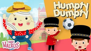 🎵 Humpty Bumpty Song | Animated Sing Along Nursery Rhymes & Kids Songs