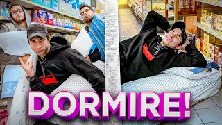 HO DORMITO TUTTA LA NOTTE DENTRO AL SUPERMERCATO! NON E' UNO SCHERZO!
