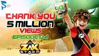 ZAK STORM | EPISODE 04| COMPLETE EPISODE |URDU DUBBING |@KidsZonePakistan
