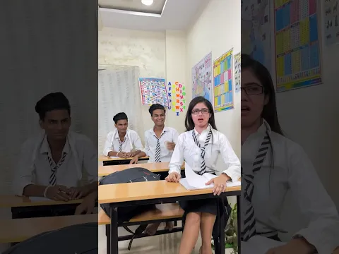 Teacher vs students 🤣😅 || twins_brother|| #twinsbrother20 #school #shots #schoollife