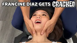 Filipina Actress Francine Diaz Gets Adjusted for the First time with Dr. Tyler!