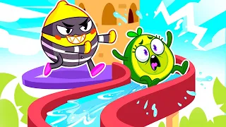 The Longest Slide for Kids Song💦🛝Waterpark Fun 😍Kids Songs & Nursery Rhymes by VocaVoca Songs🥑