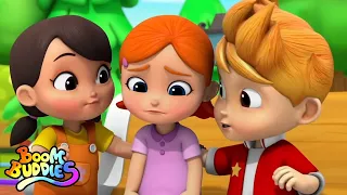 Canción de Boo Boo | Cantar Junto Canciones Infantiles | Boom Buddies | Música para niños