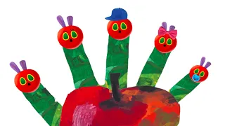 Very Hungry Caterpillar Finger Family 🐛 | Henry Hoover World Kids Song