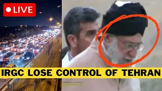 🚨 BREAKING: Exodus In Tehran As Israel Identifies Khamenei’s Location