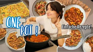 5 einfache ONE POT Gerichte, die jeder schafft!!