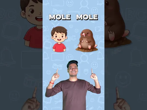 Learn 13 Homonyms for Kids 🎈💅🏻 | English Learning with Cartoon Animation