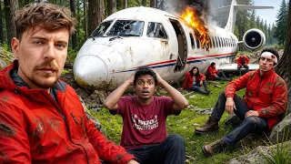 100 People Simulate Being Stranded In The Wilderness and