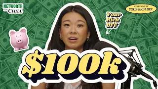 Why getting to $100k is SO HARD & How to do it! | Networth & Chill with Your Rich BFF