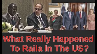 Did Raila Odinga Storm Out Of US Meeting? | Kenya News