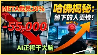 55000人被裁，留下的人却快疯了？哈佛揭穿AI时代的“残酷真相”裁员5万，涨薪56%！