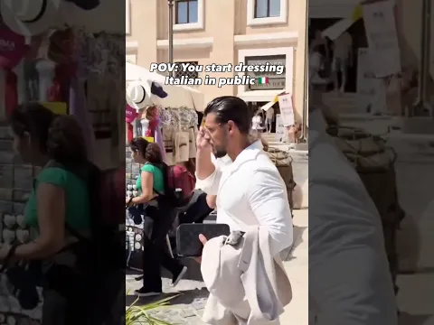 CRAZIEST Reactions To Dressing Italian in Public!  #stayclassy #mensclothing #oldmoney #mensfashion