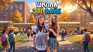 ШКОЛА ЭТО ВАЙБ — ЗЛАТА ТОНКЕЛЬ, ЛИЗА ТОНКЕЛЬ🎓🏫🍁КЛИП