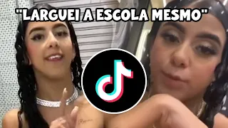 A TIKTOKER QUE LARGOU A ESCOLA...