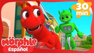 Los bandidos son team Orphle 🟢|  Morphle en Español | Caricaturas para Niños