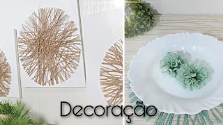 IDEIAS DE DECORAÇÃO DE PAREDE E  SALA DE ESTAR
