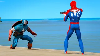 GTA 5 SUPERHEROES GAME ANIMATION COMPILATION 1%