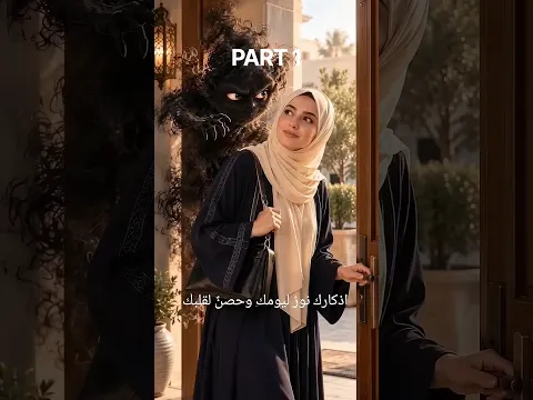 #hijab اذكار الخروج من المنزل . اذكار الطعام . اذكار ركوب السيارة . اذكار دخول الحمام #ai #ai#اذكار