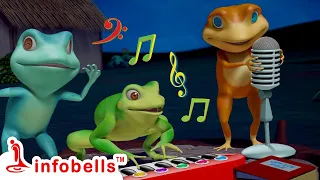 তাঁতির বাড়ি ব্যাঙের বাসা -Tatir bari banger basa | Bengali Rhymes for Children | Infobells
