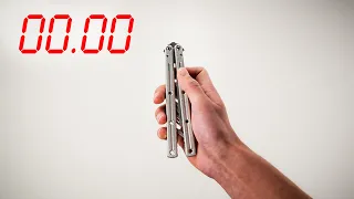 World's Fastest Way To Open A Butterfly Knife!?