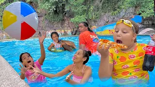 LAS VACACIONES DE LA ESCUELA 😍💦 *El Día de Piscina* 🏊🏼‍♀️🌴🌤️ ( Nueva Película )