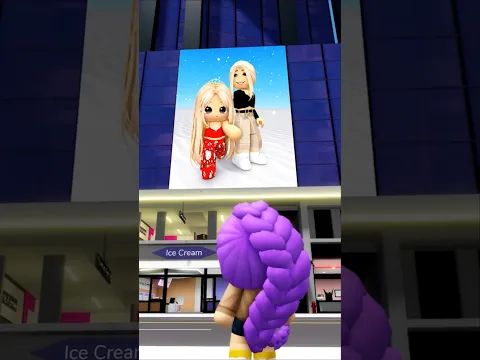 Little Rumi saw not cute anymore trend on the building😍 #robloxshorts #roblox #shorts