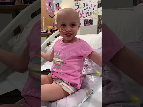 Brave Girl Cuts Her Own Hair Before Starting Chemo 💕