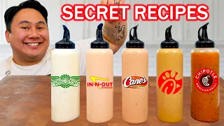How to Make Every Fast Food Secret Sauce