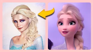 Real disney princesse world❄️2021💙