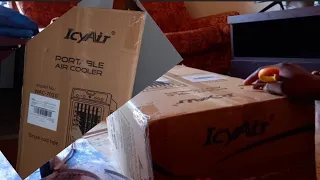 ICYAIR PORTABLE AIR COOLER | UNBOX with me ,HOW TO SET #unboxing #productreview
