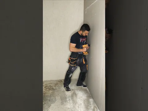 Powerfull drill 😂 #shorts #drill #construction #fail #fun #knauf #gips