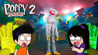 ENCUENTRO EL HUGGY WUGGY SECRETO CON JONDRES GC EN POPPY PLAYTIME CHAPTER 2 😨🤯 | ADRI SF
