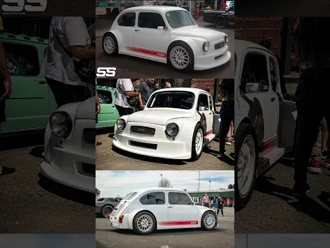 proyecto Argentino Fiat 600 con motor CBR 1000 #short #shorts #fiat #cbr1000