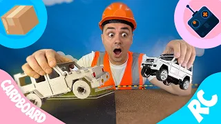 Remote control CARDBOARD Cars