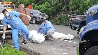 Accidente de transito en carretera a Santa Ana