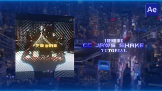 Trending CC Jaws + Shake Transition🔥| After Effects | Editing Tutorial